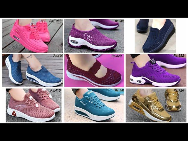 2024 LOAFER JOGGING SPORTS SHOE DESIGN FOR LADIES SNEAKER CANVAS MORNING WALK SLIP ON SHOES FOOTWEAR