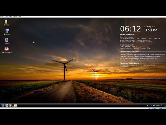 Makulu Linux 2021 Preview - Very Nice
