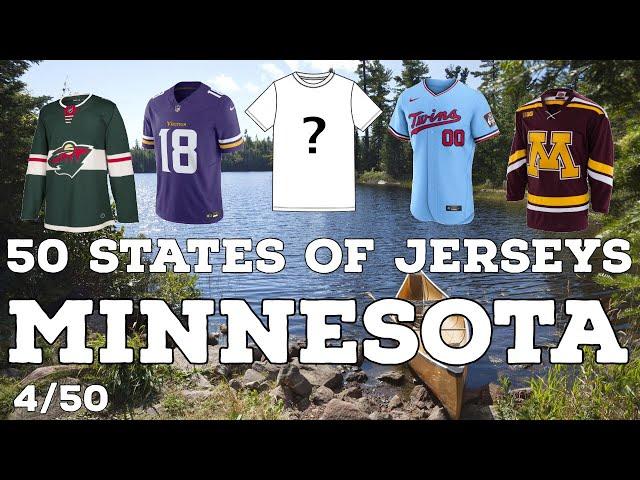 MINNESOTA 50 States of Jerseys (4/50)