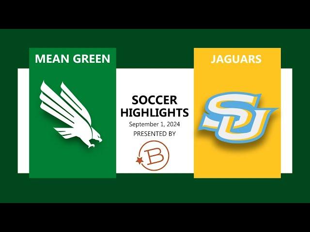 Broadcast Highlights vs Southern | Mean Green Soccer