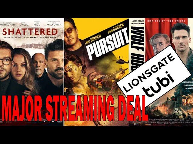 TUBI tv Strikes Major Deal with Lionsgate