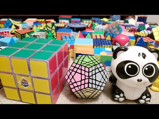 My Rubik's Cube Collection (158 Puzzles!!) | End of 2018