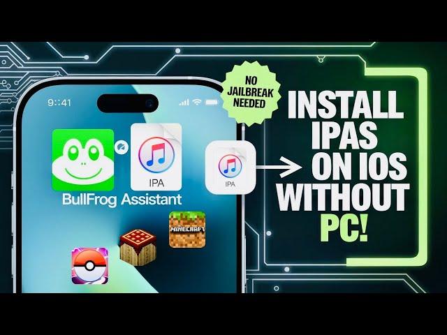 Install IPA Files on iPhone & iPad with Bullfrog Assistant IPA Installer | Update on Scarlet/Esign