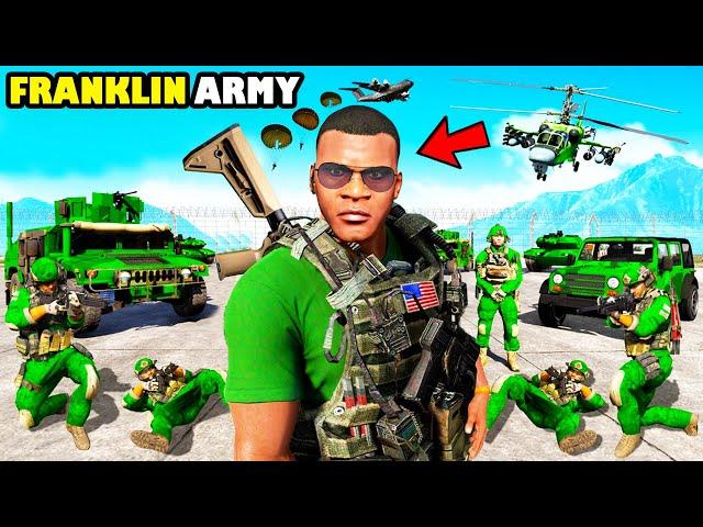 Franklin Planning To Build His Own Army To Save LS in GTA 5 | SHINCHAN and CHOP