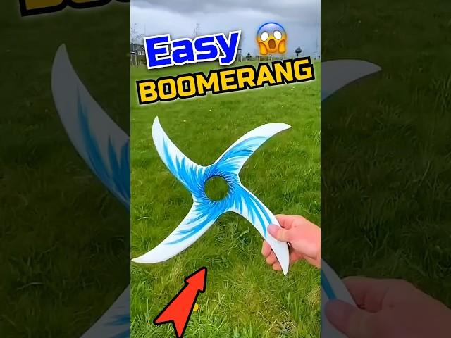 How to make best cardboard boomerang