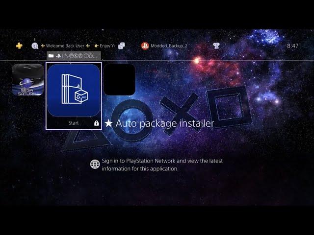 PS4 11.02-12.50 Modded Backup With Auto PKG Installer | Free Themes | Custom Notifications