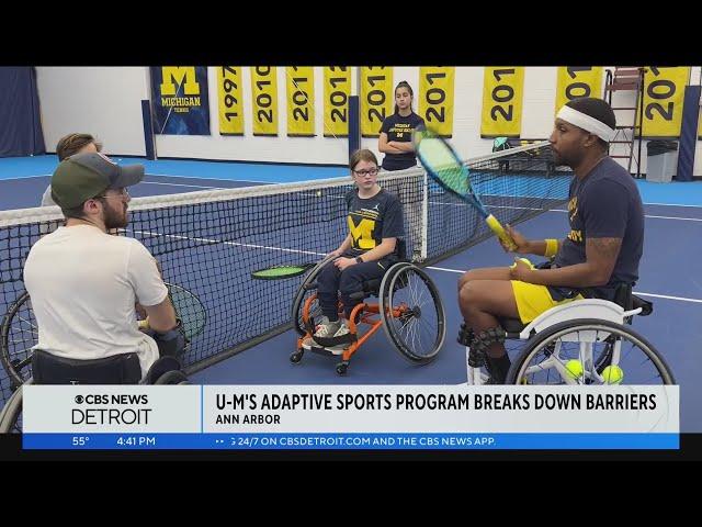 University of Michigan's adaptive sports program connects athletes of all abilities