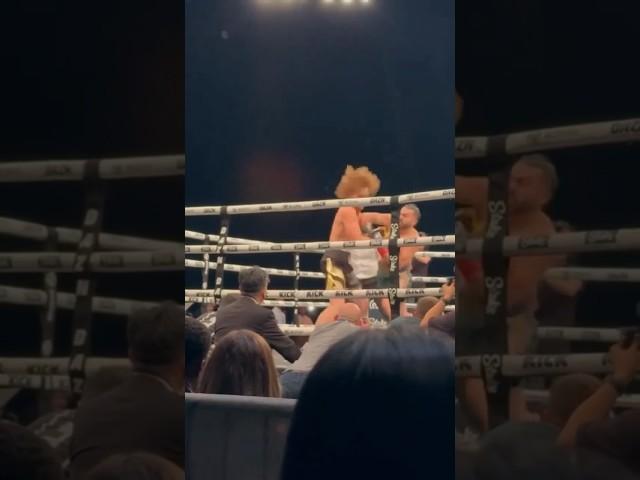 Logan Paul’s doppelgänger just got knocked out #misfitsboxing #jehumedia #shorts