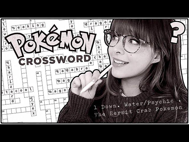 ASMR ₊⊹Pokémon Crossword Puzzle!⊹₊ Testing Your Trivia Knowledge as You Drift Off to Sleep!