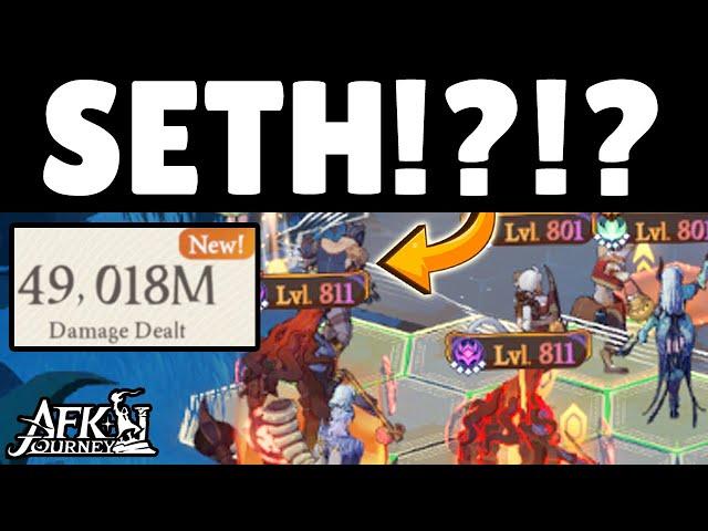 We Found A NEW BEST TEAM w/ SETH! CRAZED SHELLBRUTE End Game META Team! AFK Journey Primal Lord