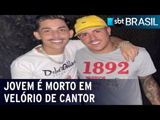 Jovem é morto a tiros em velório de cantor de forró | SBT Brasil (10/09/21)