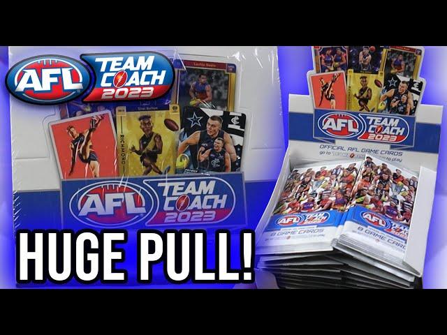 INSANE LUCK CONTINUES! AFL Teamcoach Box Break 2023