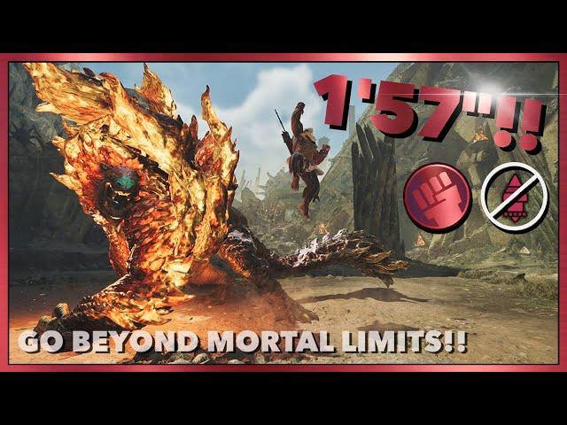 MHWilds | TRUE Strength Solo (Akuma Arena Quest) [5th PB/Under 2 Minutes]
