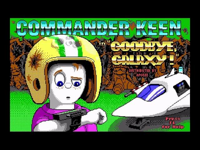 Longplay: Commander Keen 4 - Secret of the Oracle (1991) [MS-DOS]