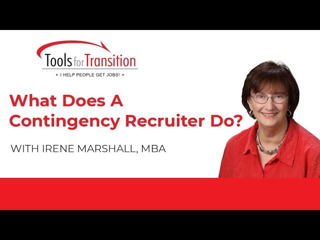 What Does A Contingency Recruiter Do?