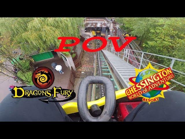 Dragon's Fury POV : Chessington World Of Adventures / 4k