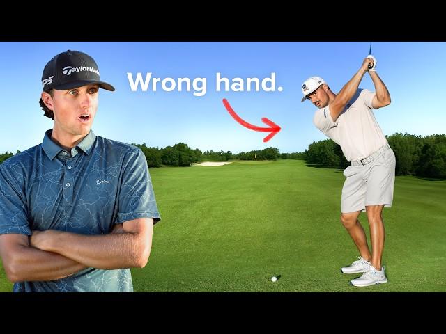 Can Bryson DeChambeau Beat A Scratch Golfer Lefty?