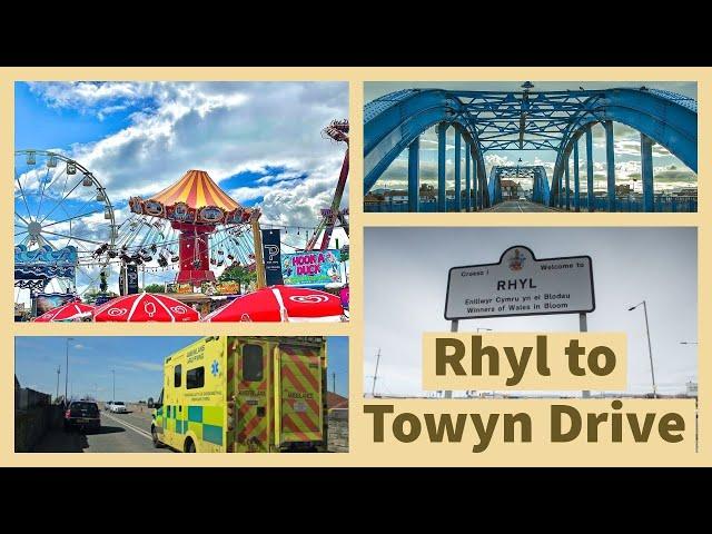 Rhyl to Towyn Drive on busy weekend