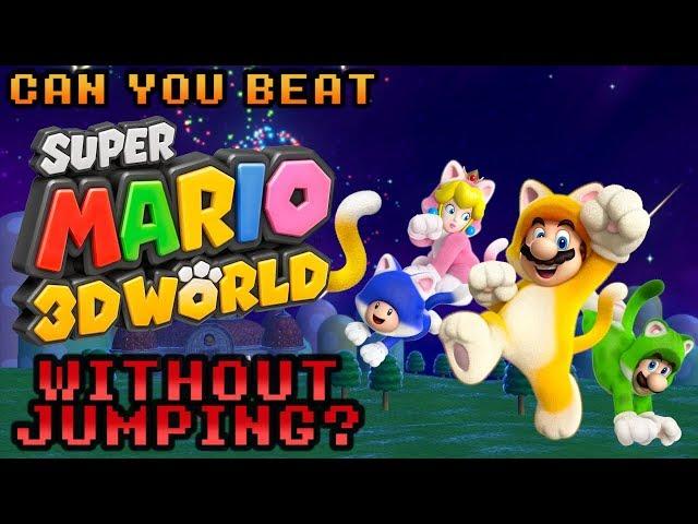 VG Myths - Can You Beat Super Mario 3D World Without Jumping?