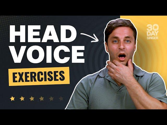 Super Easy Head Voice Exercises for Beginners | 30 Day Singer