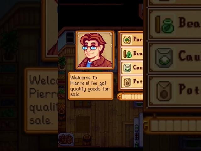 Multiplayer shopping in Stardew Valley