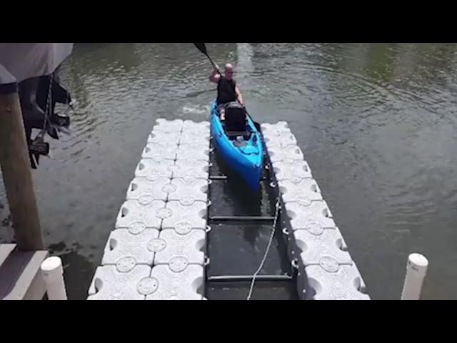 Kayak Launch Dock From Gulfstream Docks