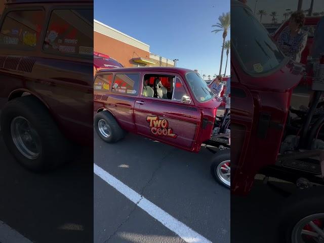 Awesome VW Squareback at Pavilions Rock and Roll Car Show #vw #pavilions #squareback #hotrod