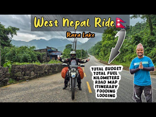 Rara Lake West Nepal Ride 2024 Itinerary, Total Budget, Kilometres, Fuel,  Full Detail Video