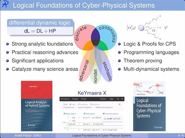 Brief Intro: Logical Foundations of Cyber-Physical Systems