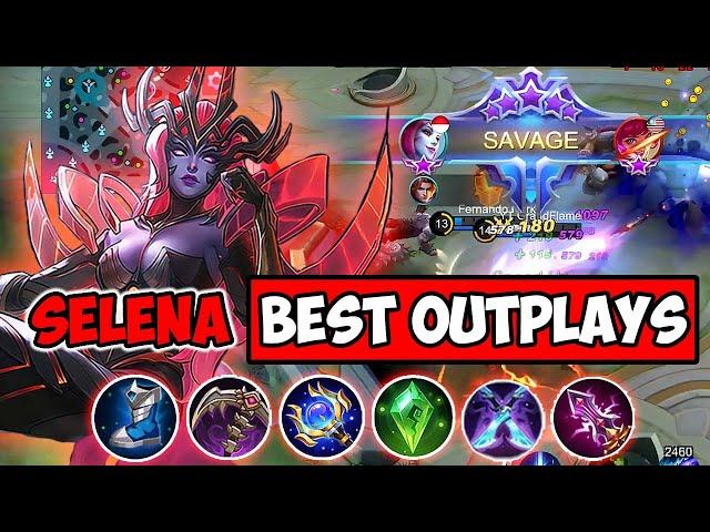 SELENA SATISFYING OUTPLAY By GrandFlame | SELENA BEST MONTAGE MOBILE LEGENDS - Part 1