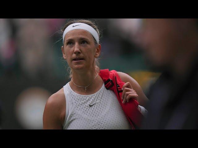 Belarusian tennis player Azarenka booed at Wimbledon after being defeated by Ukrainian player