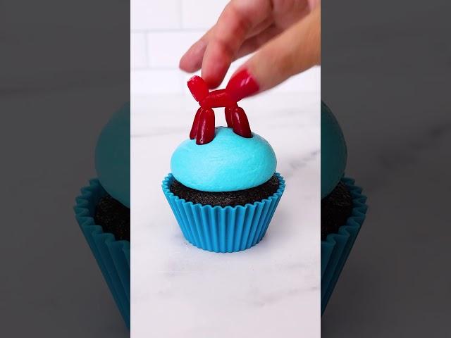 Balloon Dog Cupcake Design #shorts
