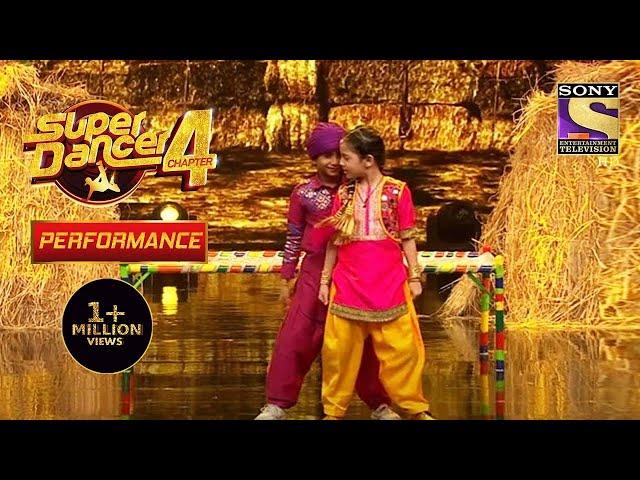 Florina और Pruthviraj की Cute Punjabi Performance! | Super Dancer 4 | सुपर डांसर 4