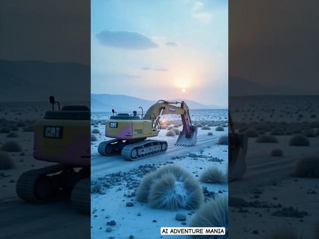 "AI JCB Robot Digger Transformation!  Mind-Blowing Excavator Animation Unleashed!" #robots #jcb