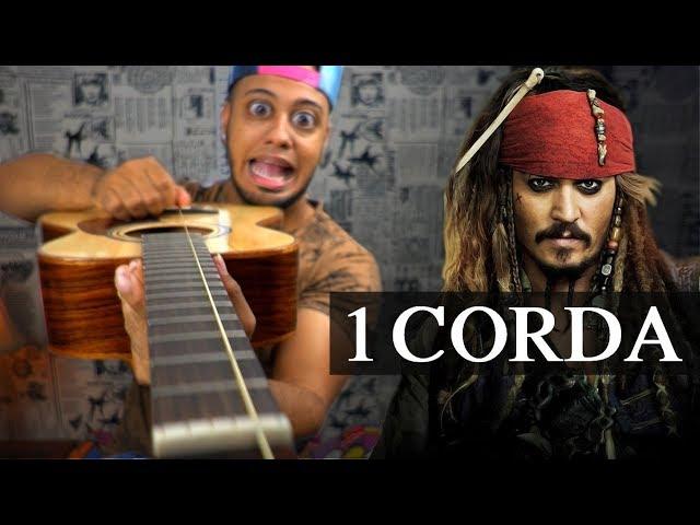 Pirates Of The Caribbean With 1 string