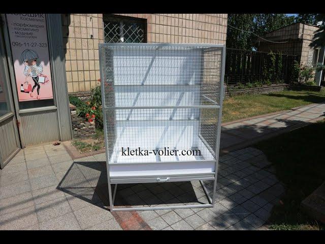 Клетка для жако. Размер 1,5 х 1 х 0,7 м.