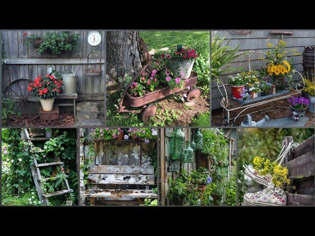 ️Top101+ Shabby Chic and Vintage Rustic style Farmhouse Cottage Garden and Outdoor Heaven Decor️