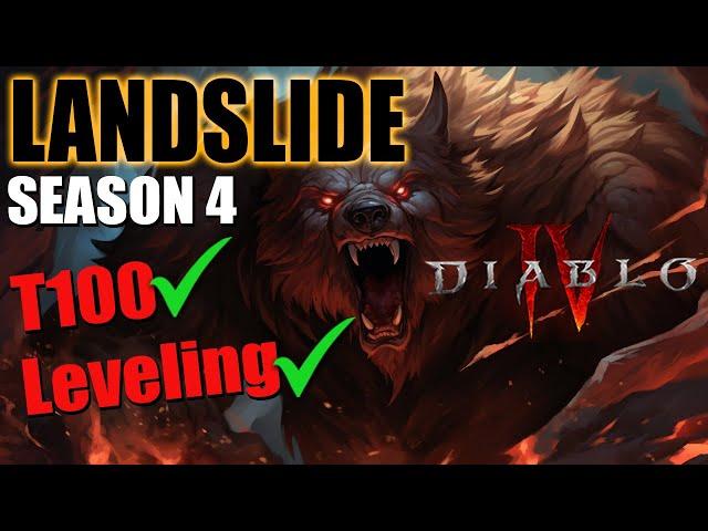 Shapeshift Landslide (Druid Build Guide) Fun & Satisfying Gameplay Loop! Diablo 4 - S4