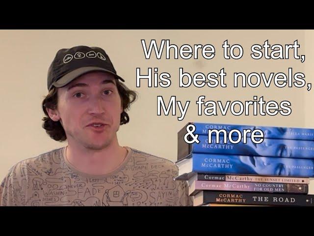 Intro to Cormac McCarthy