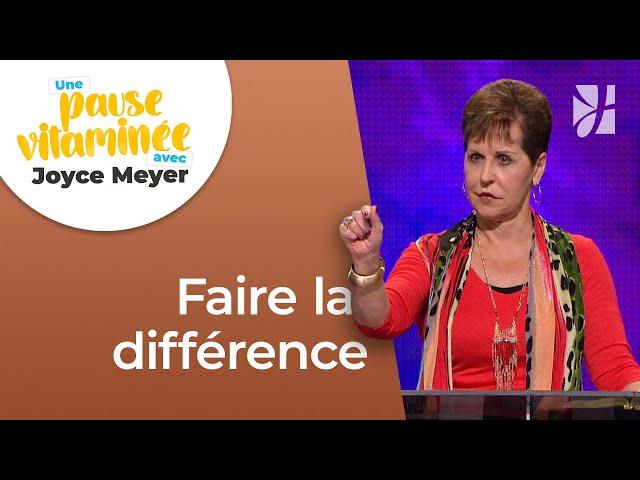 Pause vitaminée avec Joyce - Notre comportement fera la différence - Fortifié par la foi