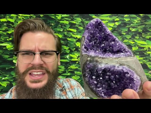 Amethyst Geode "Double Trouble" Cosmic Cuts LL 29s
