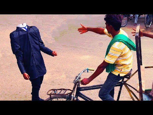 SARKATTA PRANK | Headless man | PRANKS IN INDIA | NatKhat Shady