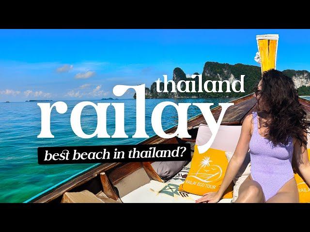 Railay Beach Krabi - Boat tour, nightlife and beaches. Must visit in Thailand