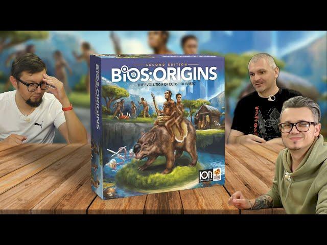 Настольная игра-цивилизация BIOS: ORIGINS  игровой процесс и отзывы игроков