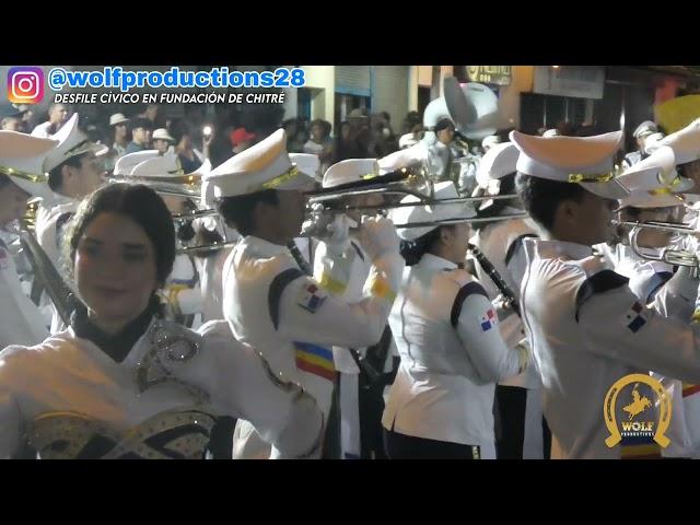 Colegio Rafael Quintero Villarreal en Desfile de Chitré 2024