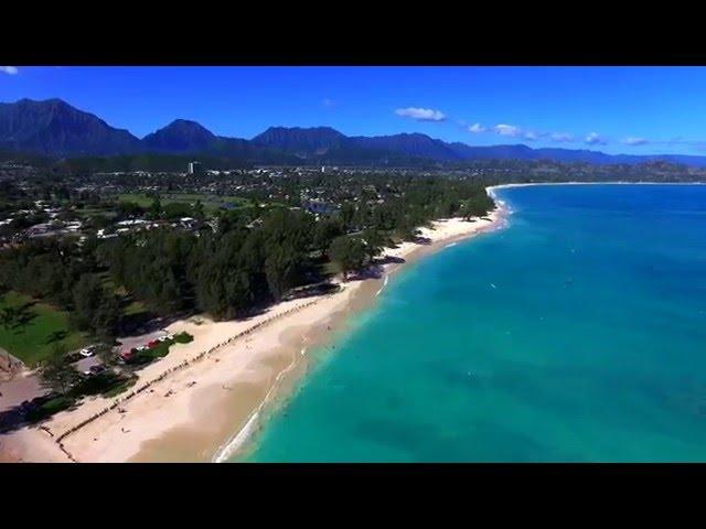 Kailua Beach Park - Spectacular Aerial Tour