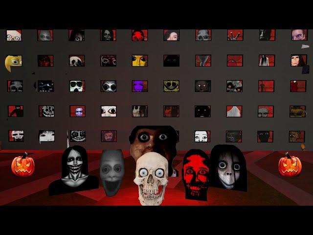 Juggler, Selene Delgado Nigtmare, Kuchisake Onna, Momo, Skull And Other Scary Nextbots Gmod