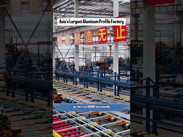 I doubt you’ve seen an aluminum factory like this!