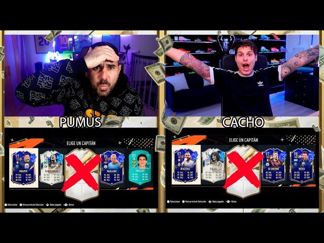 FUT DRAFT MILLONARIO CON QUIEN ES QUIEN DE ICONO DISCARD CHALLENGE VS CACHO !!!