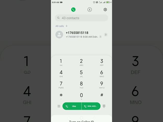 How to Flag a number in Redmi 7A MIUI 12.5 designed by Xiaomi | Redmi phone Contact number settings